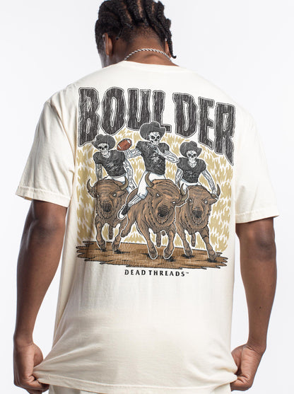 BOULDER FOOTBALL - “DT ESSENTIAL" PREMIUM T-SHIRT