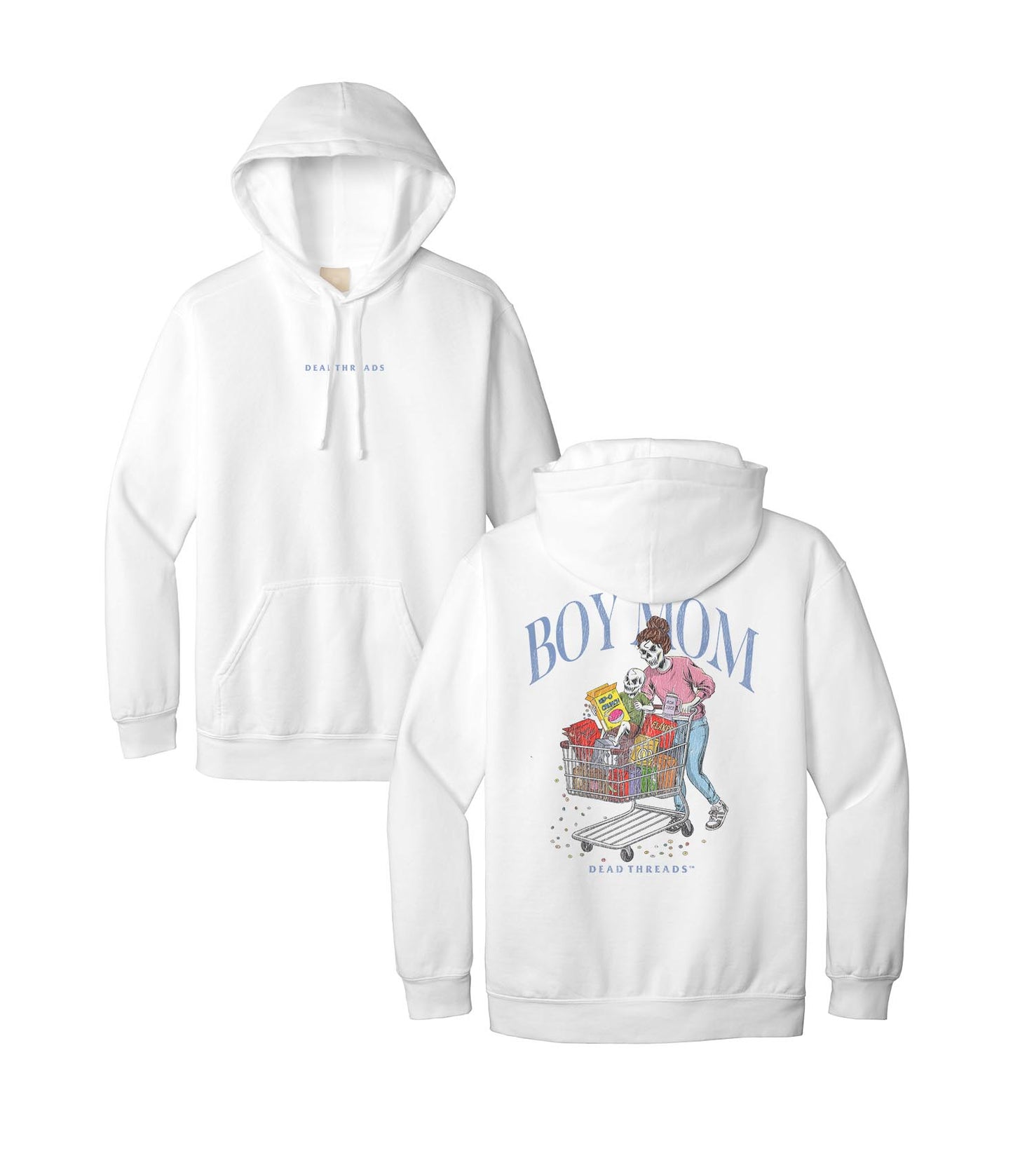 BOY MOM v1 - “DT ESSENTIAL" HOODIE