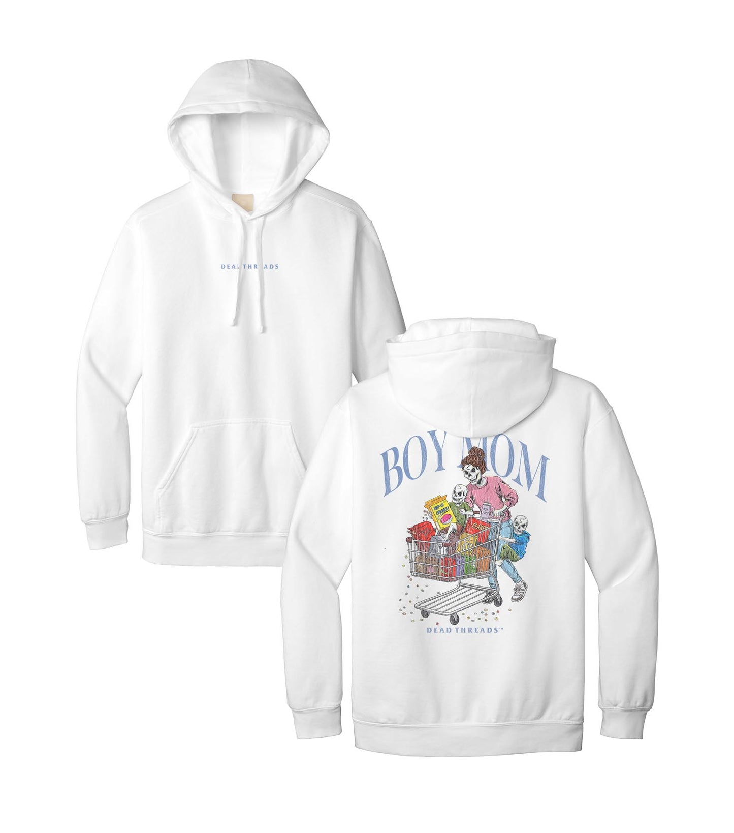 BOY MOM v2 - “DT ESSENTIAL" HOODIE