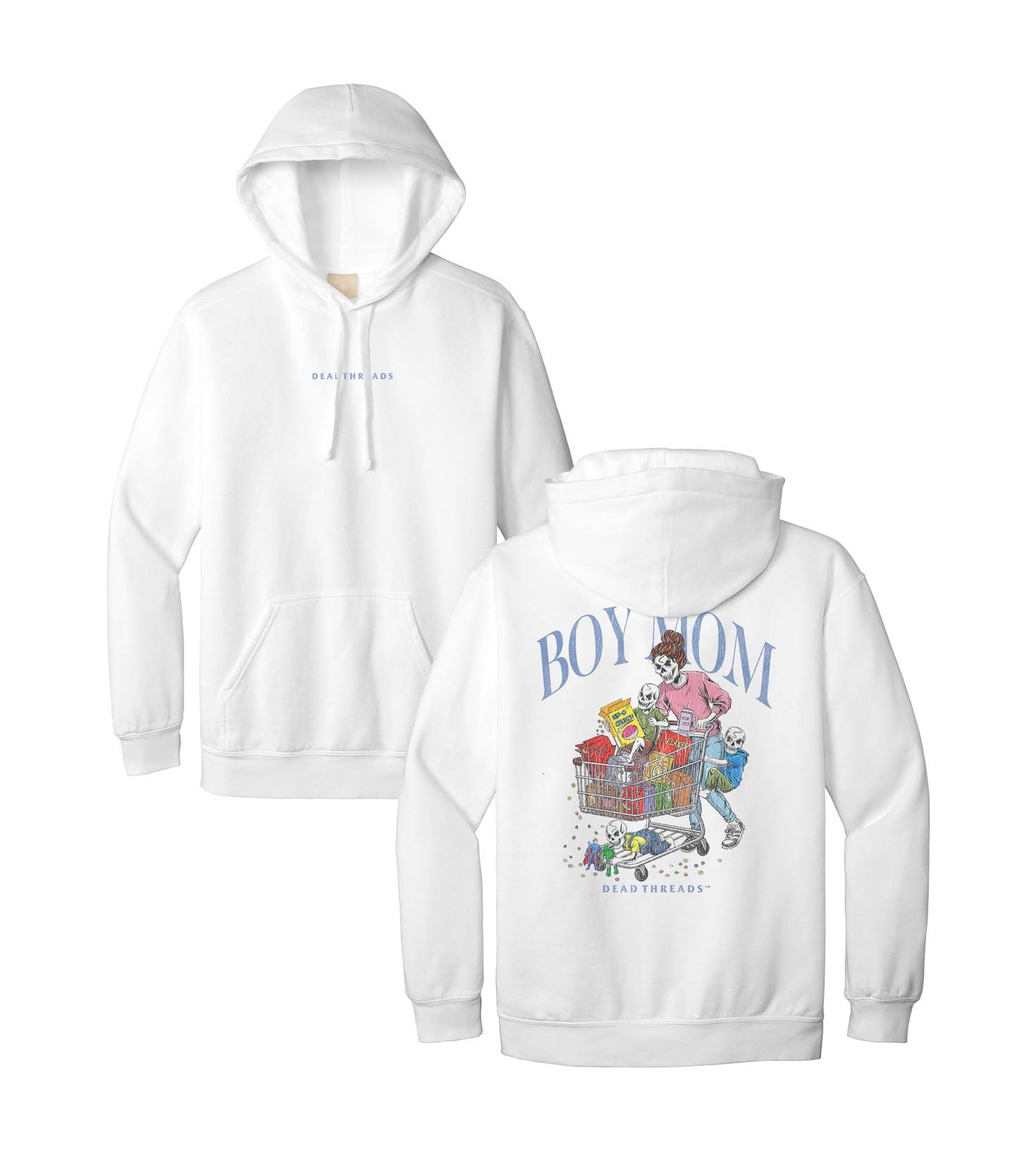 BOY MOM v3 - “DT ESSENTIAL" HOODIE