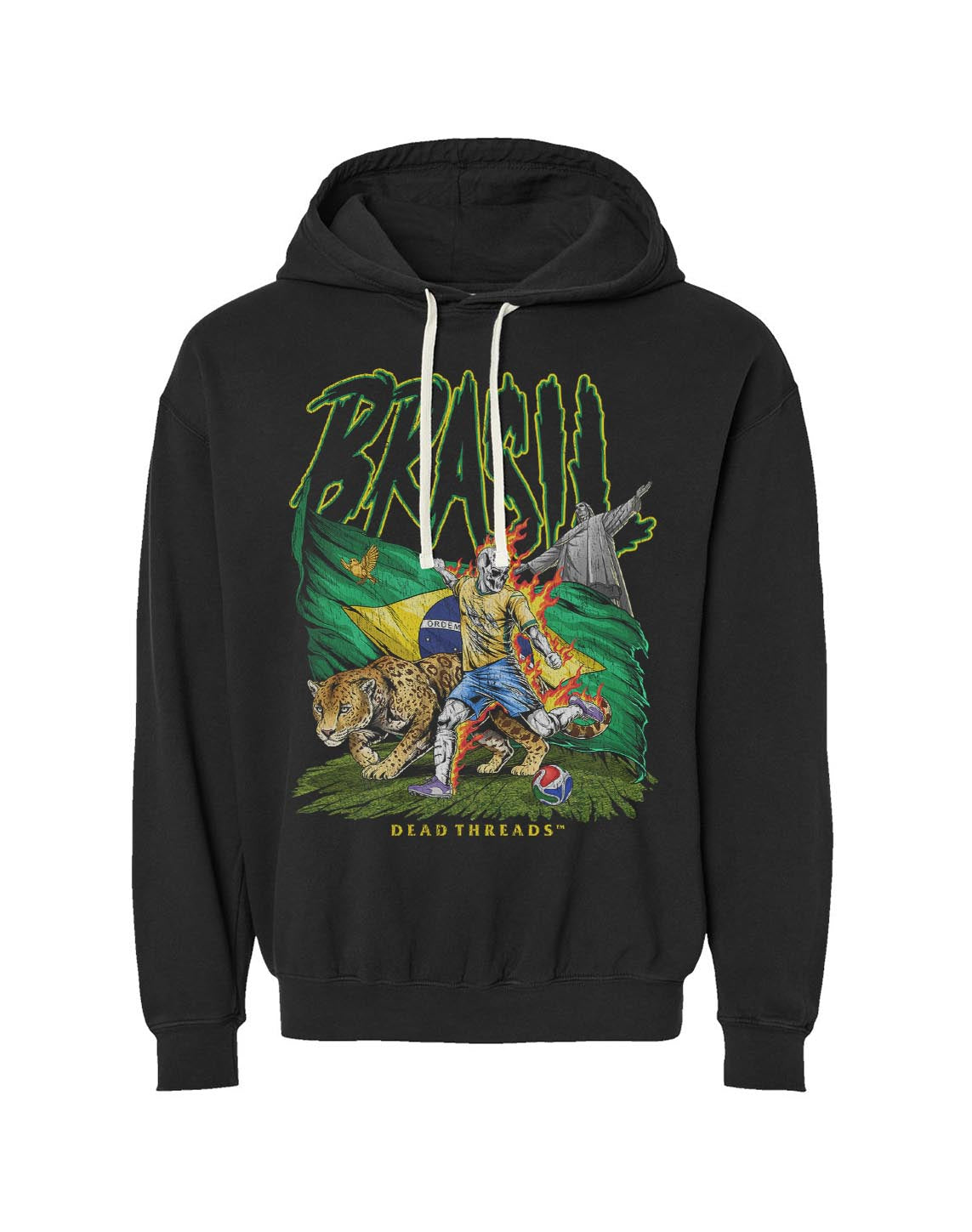 BRASIL SOCCER - LIGHTWEIGHT HOODIE