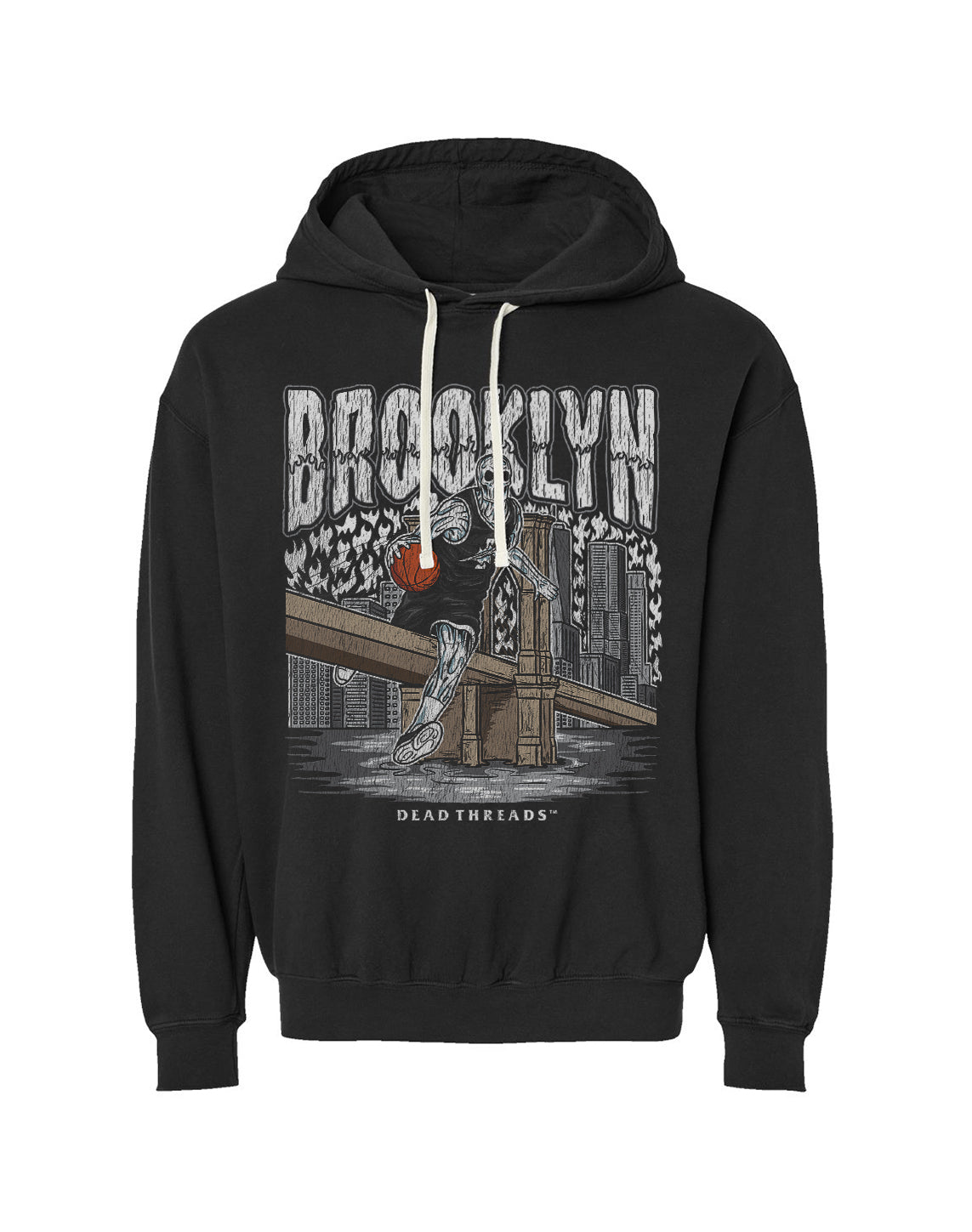 BROOKLYN BASKETBALL - LIGHTWEIGHT HOODIE