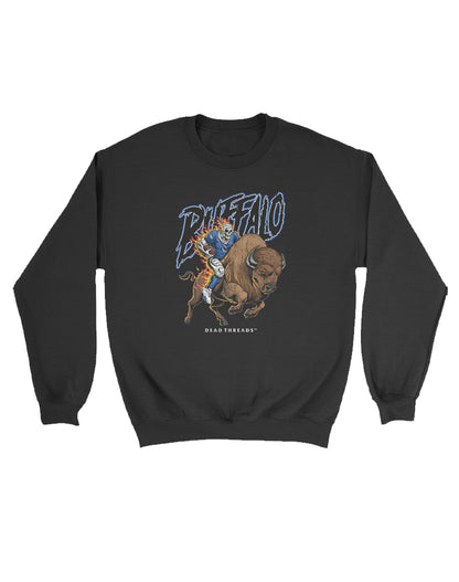 BUFFALO FOOTBALL v3 KIDS CREWNECK SWEATSHIRT