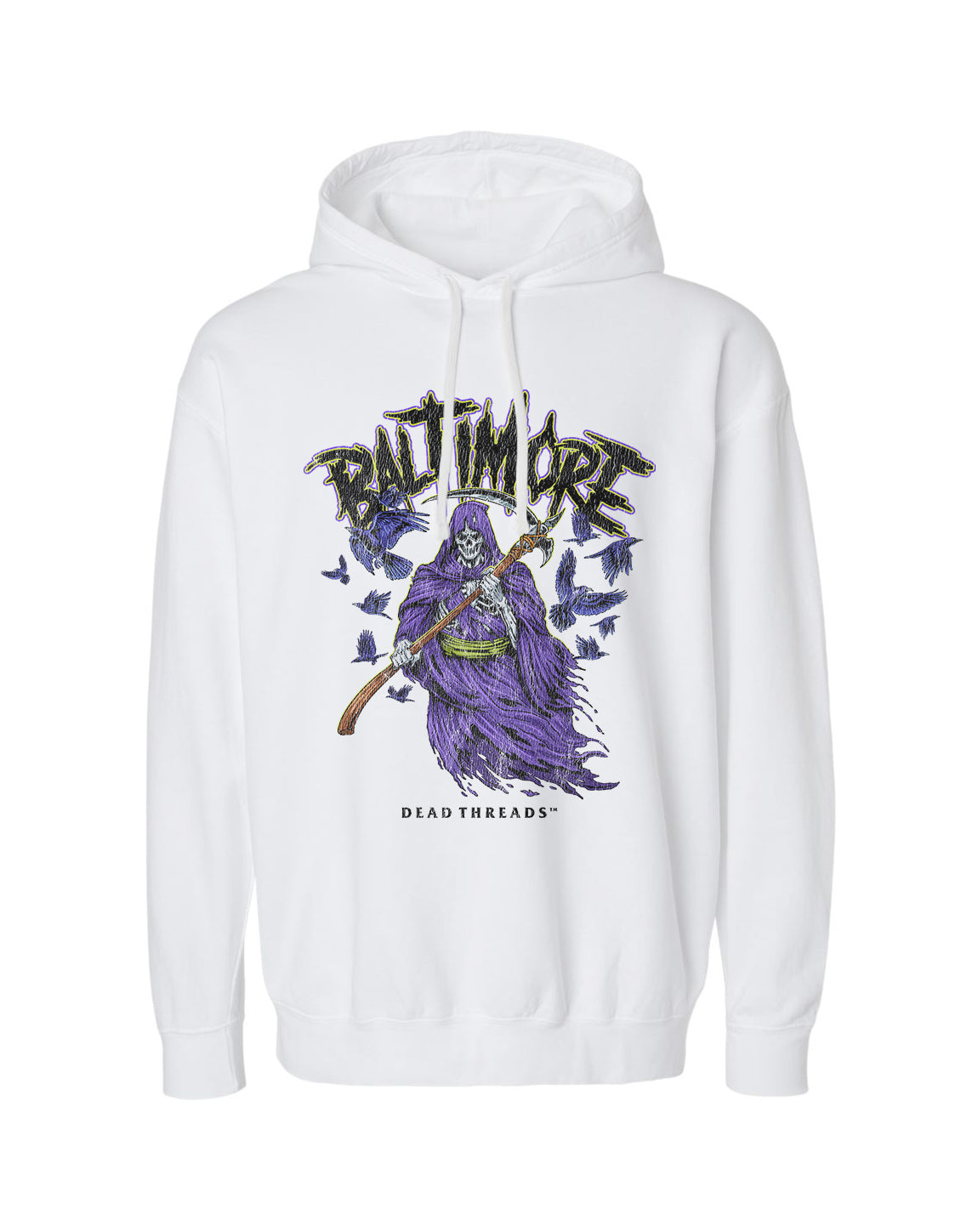 BALTIMORE FOOTBALL v2 - LIGHTWEIGHT HOODIE