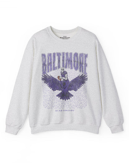 BALTIMORE FOOTBALL v1 CREWNECK SWEATSHIRT