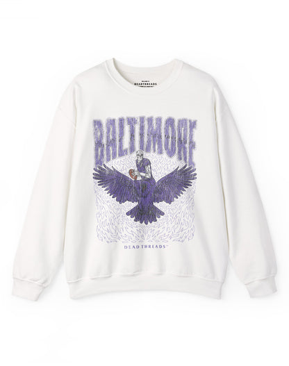 BALTIMORE FOOTBALL v1 CREWNECK SWEATSHIRT
