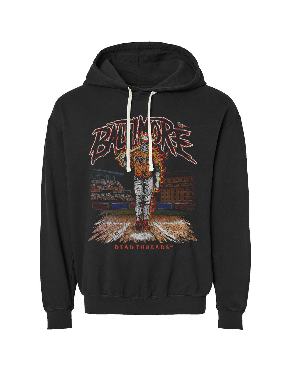 BALTIMORE BASEBALL - LIGHTWEIGHT HOODIE