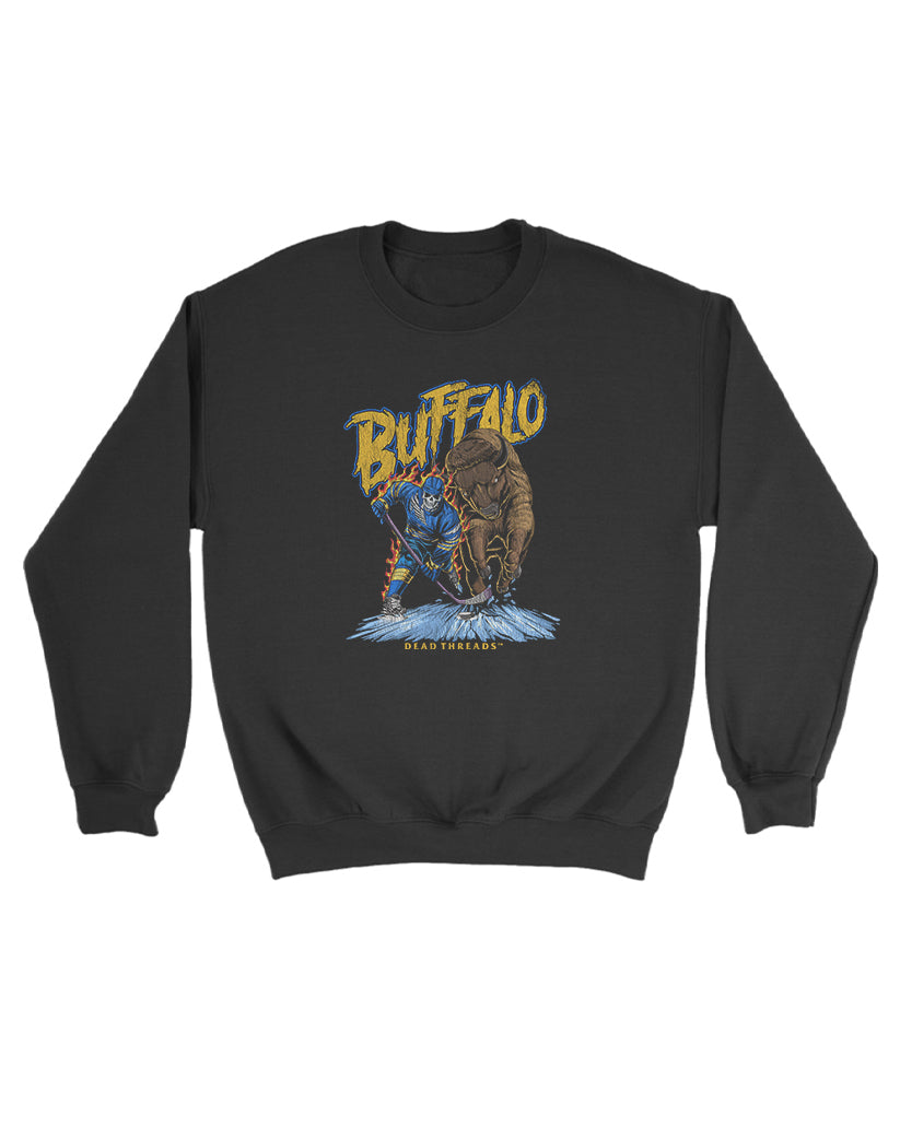 BUFFALO HOCKEY KIDS CREWNECK SWEATSHIRT