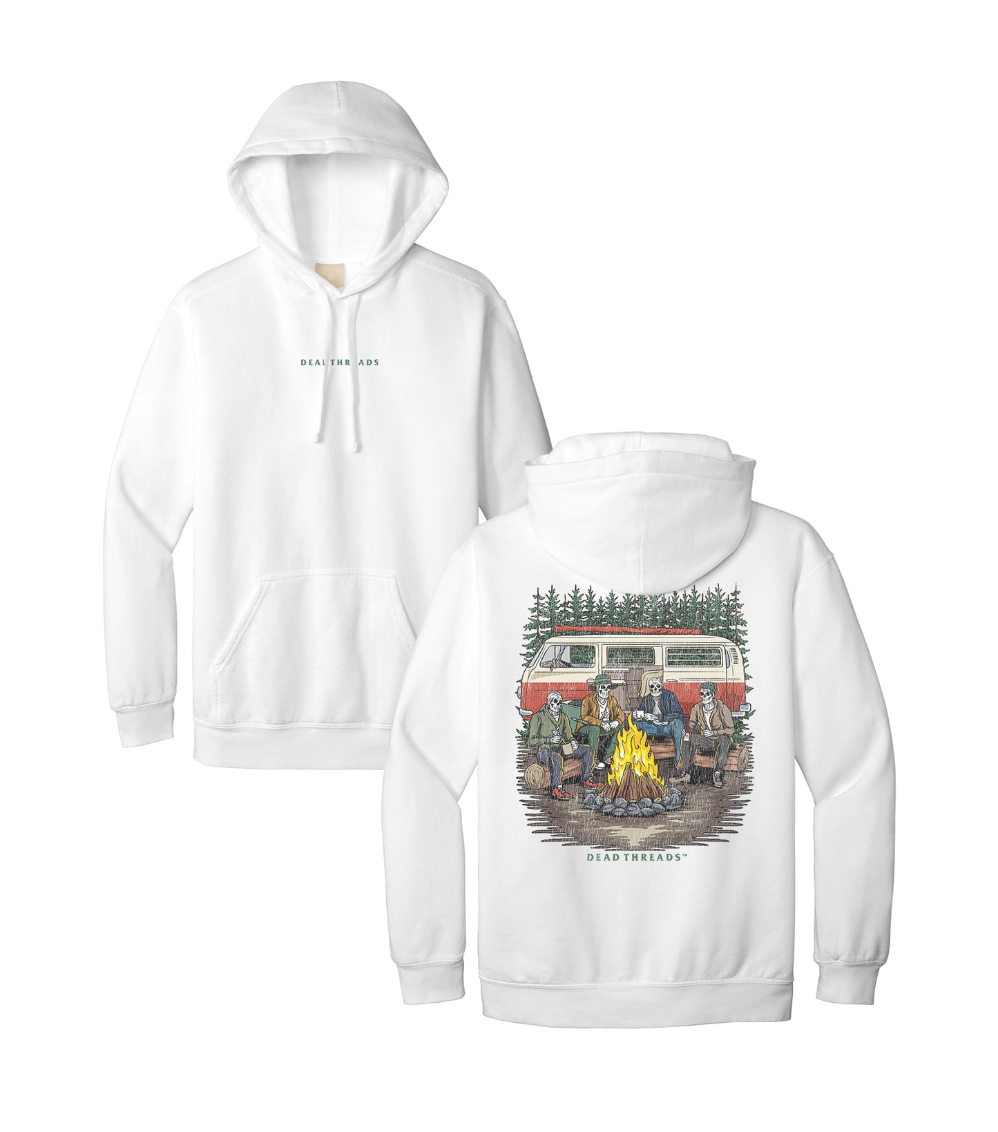 CAMPING IS IN TENTS - “DT ESSENTIAL" HOODIE