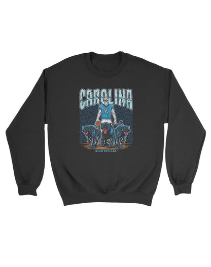 CAROLINA FOOTBALL KIDS CREWNECK SWEATSHIRT