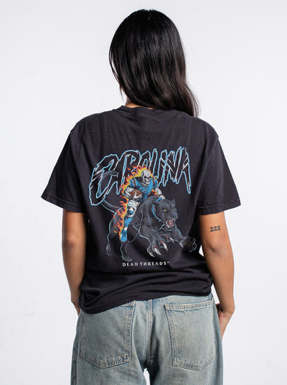 CAROLINA FOOTBALL v2 - "3 SKULL" PREMIUM T-SHIRT