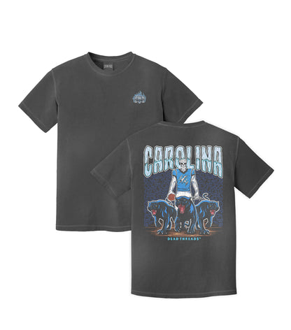 CAROLINA FOOTBALL - “3 SKULL” PREMIUM T-SHIRT