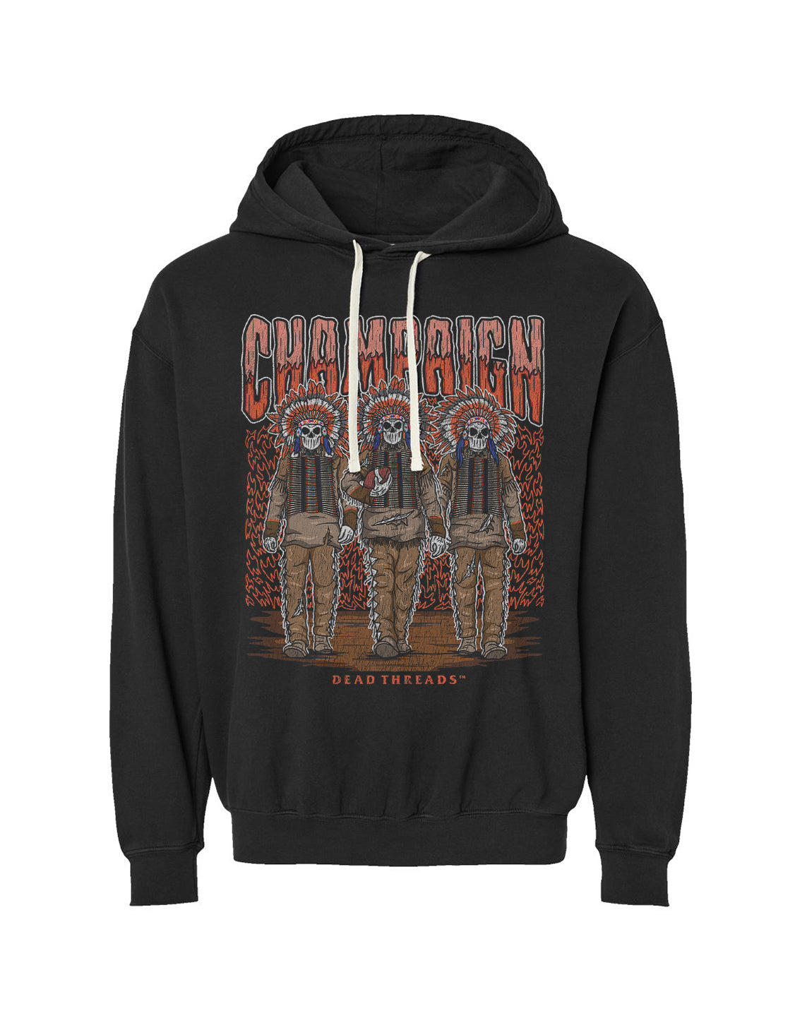 CHAMPAIGN FOOTBALL - LIGHTWEIGHT HOODIE