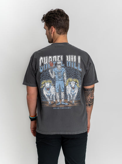 CHAPEL HILL FOOTBALL - “3 SKULL” PREMIUM T-SHIRT