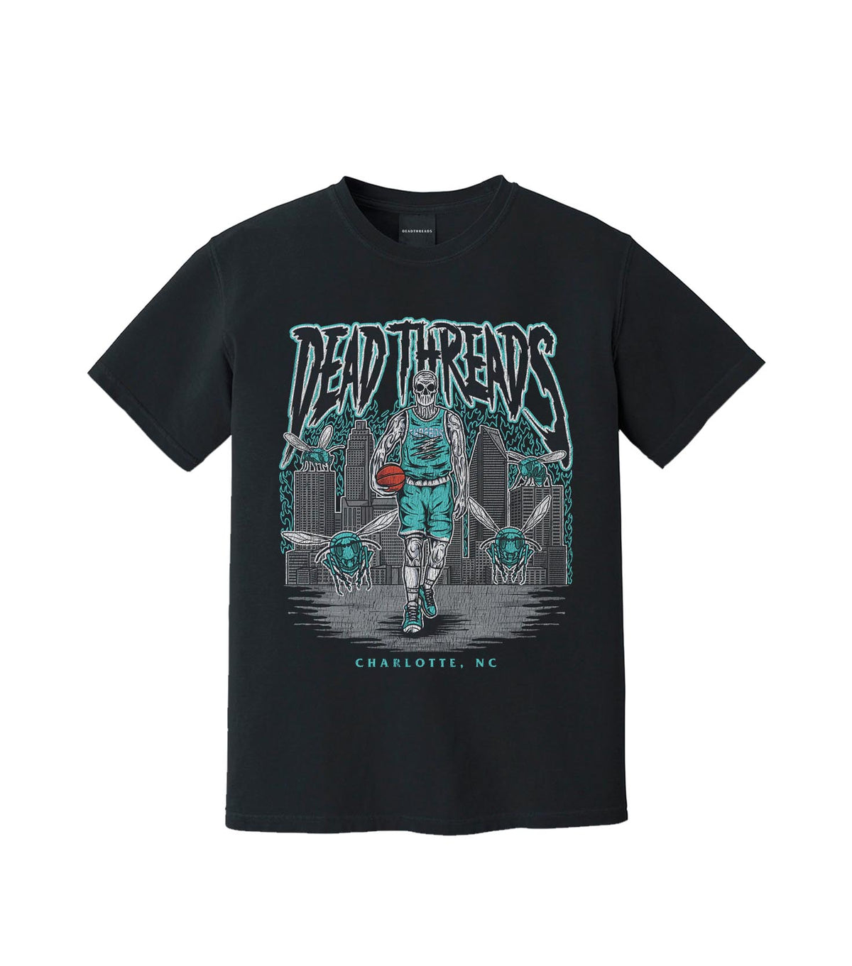 CHARLOTTE BASKETBALL – T-Shirt – Dead Threads Apparel