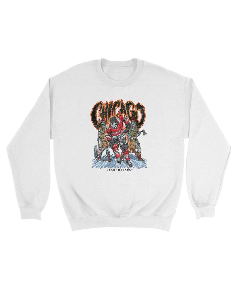 CHICAGO HOCKEY KIDS CREWNECK SWEATSHIRT