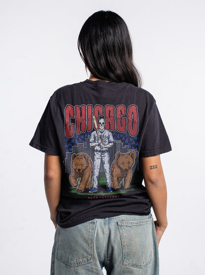 CHICAGO BASEBALL - "3 SKULL" PREMIUM SHIRT