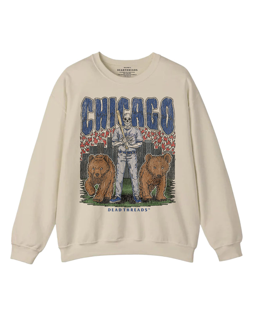 CHICAGO BASEBALL CREWNECK SWEATSHIRT