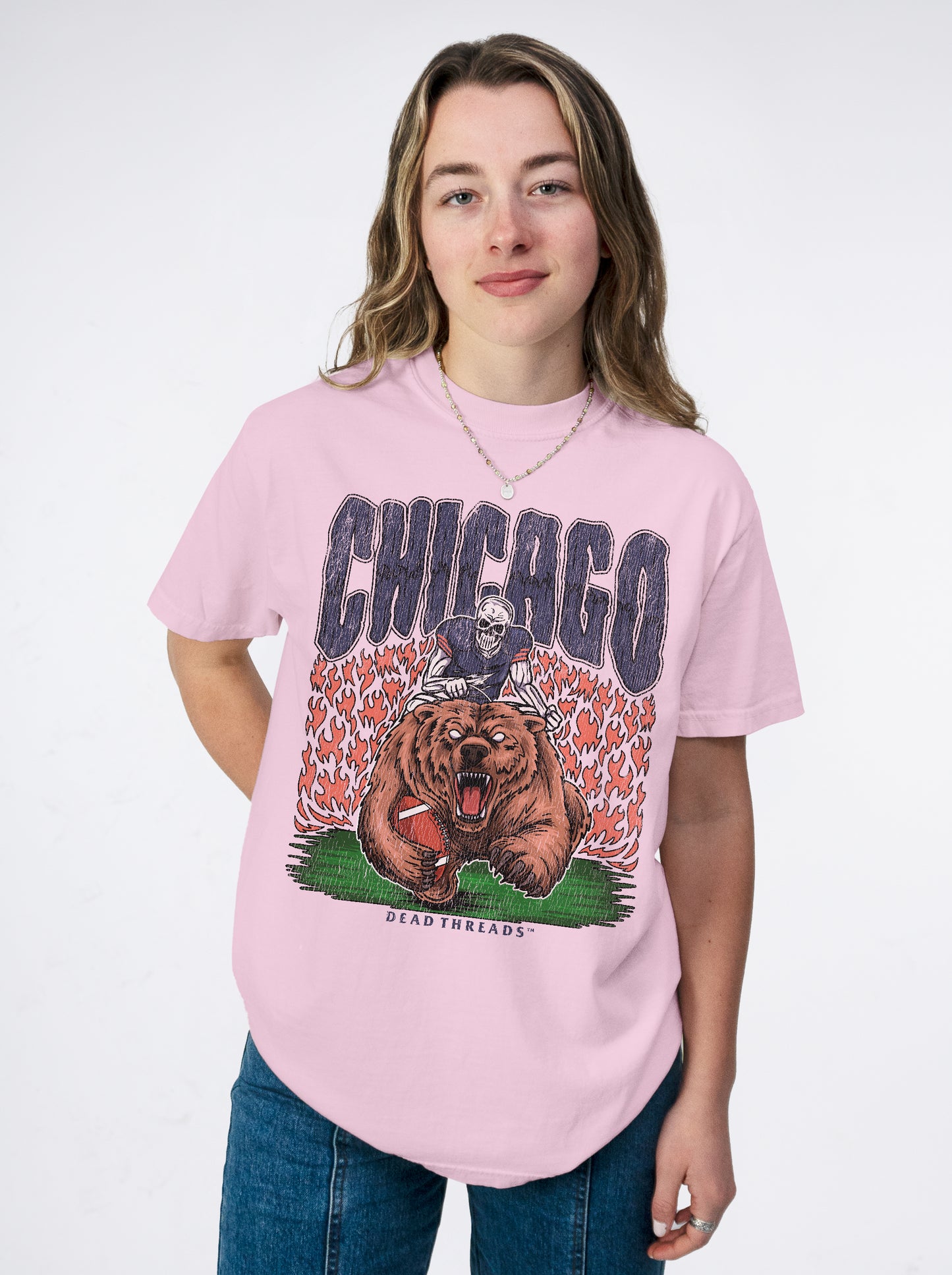 CHICAGO FOOTBALL v1 - PINK