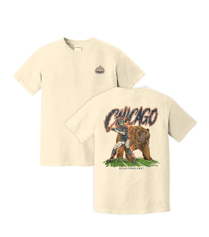 CHICAGO FOOTBALL v2 - “3 SKULL” PREMIUM T-SHIRT