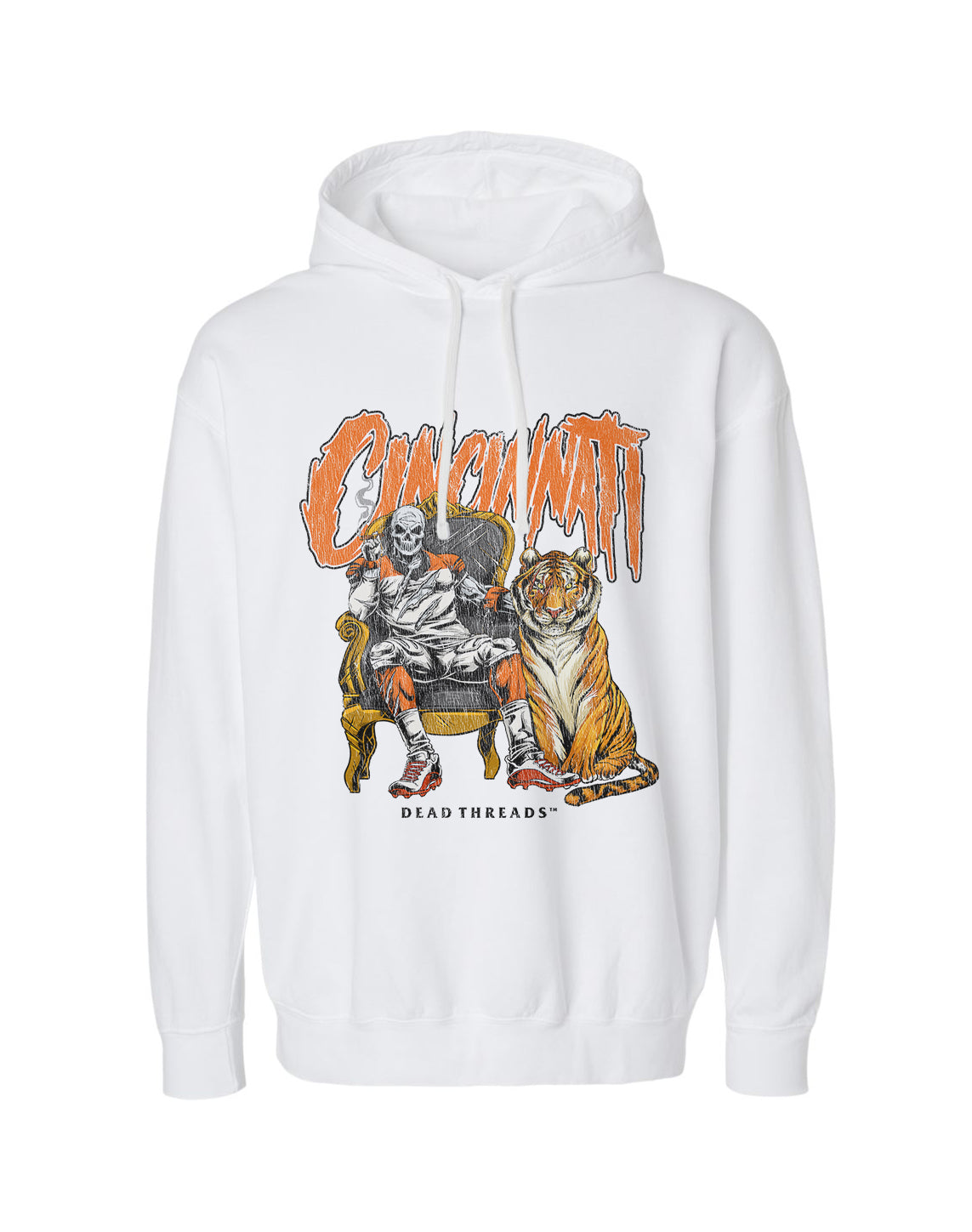 CINCINNATI FOOTBALL v2 - LIGHTWEIGHT HOODIE