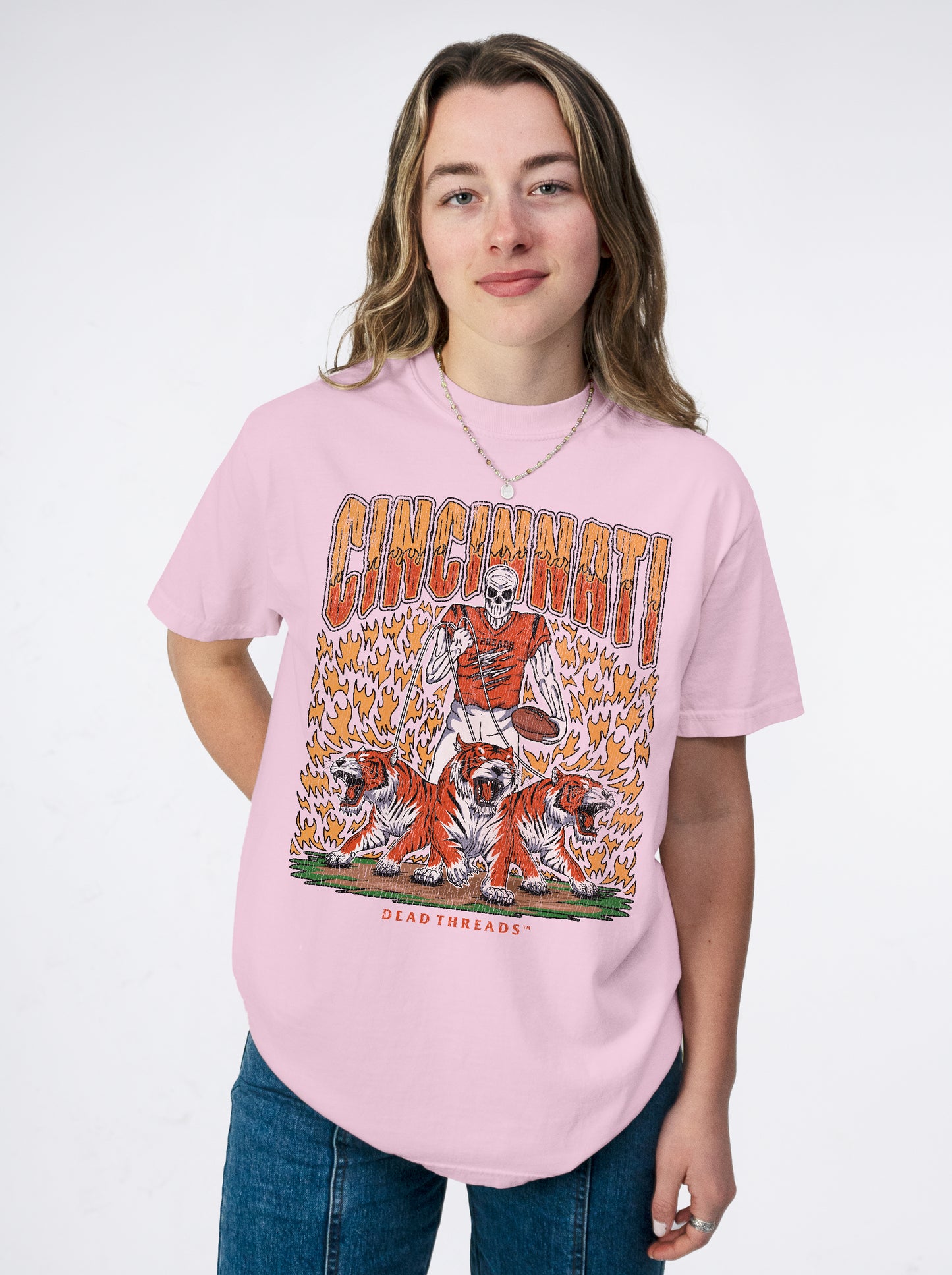 CINCINNATI FOOTBALL v1 - PINK