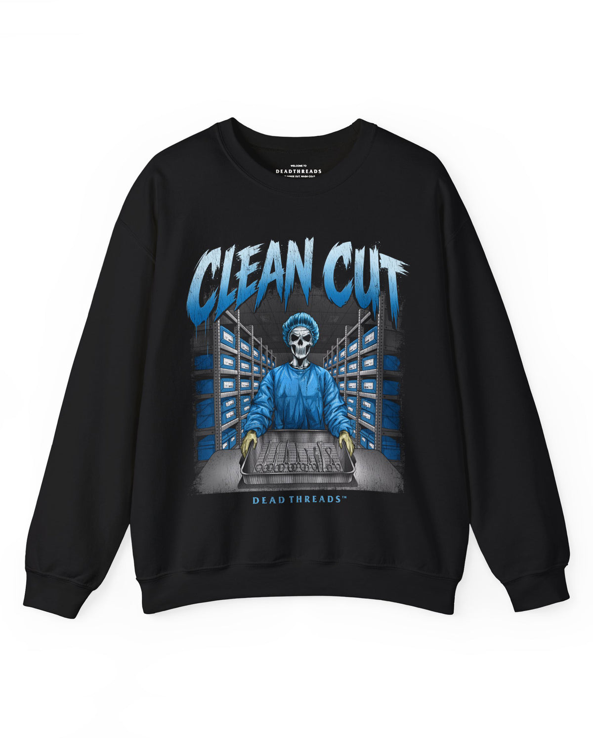 CLEAN CUT (FEMALE) - CREWNECK SWEATSHIRT