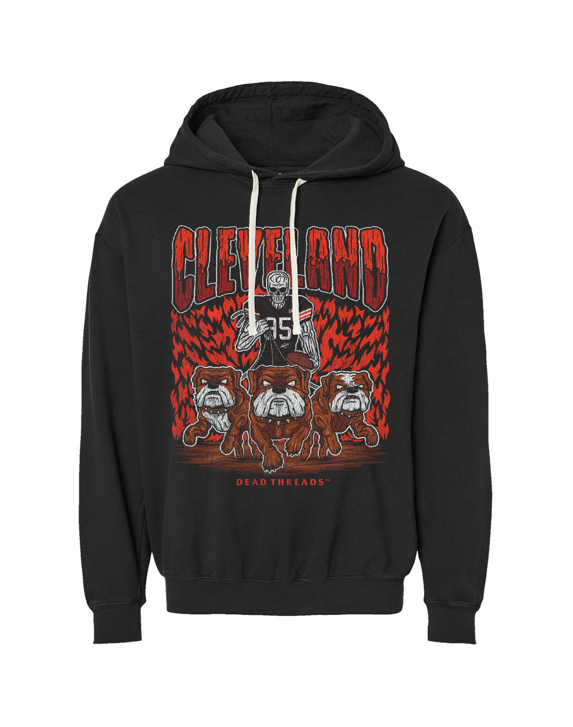 CLEVELAND FOOTBALL - LIGHTWEIGHT HOODIE