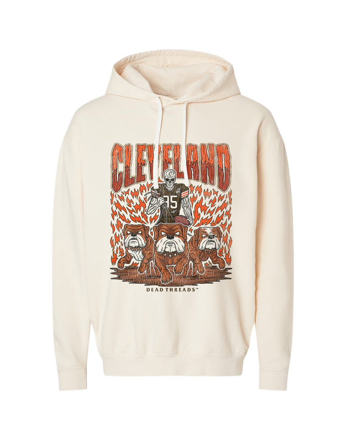 CLEVELAND FOOTBALL - LIGHTWEIGHT HOODIE