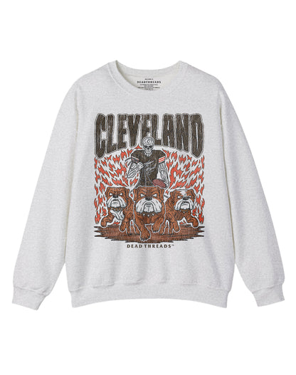 CLEVELAND FOOTBALL CREWNECK SWEATSHIRT
