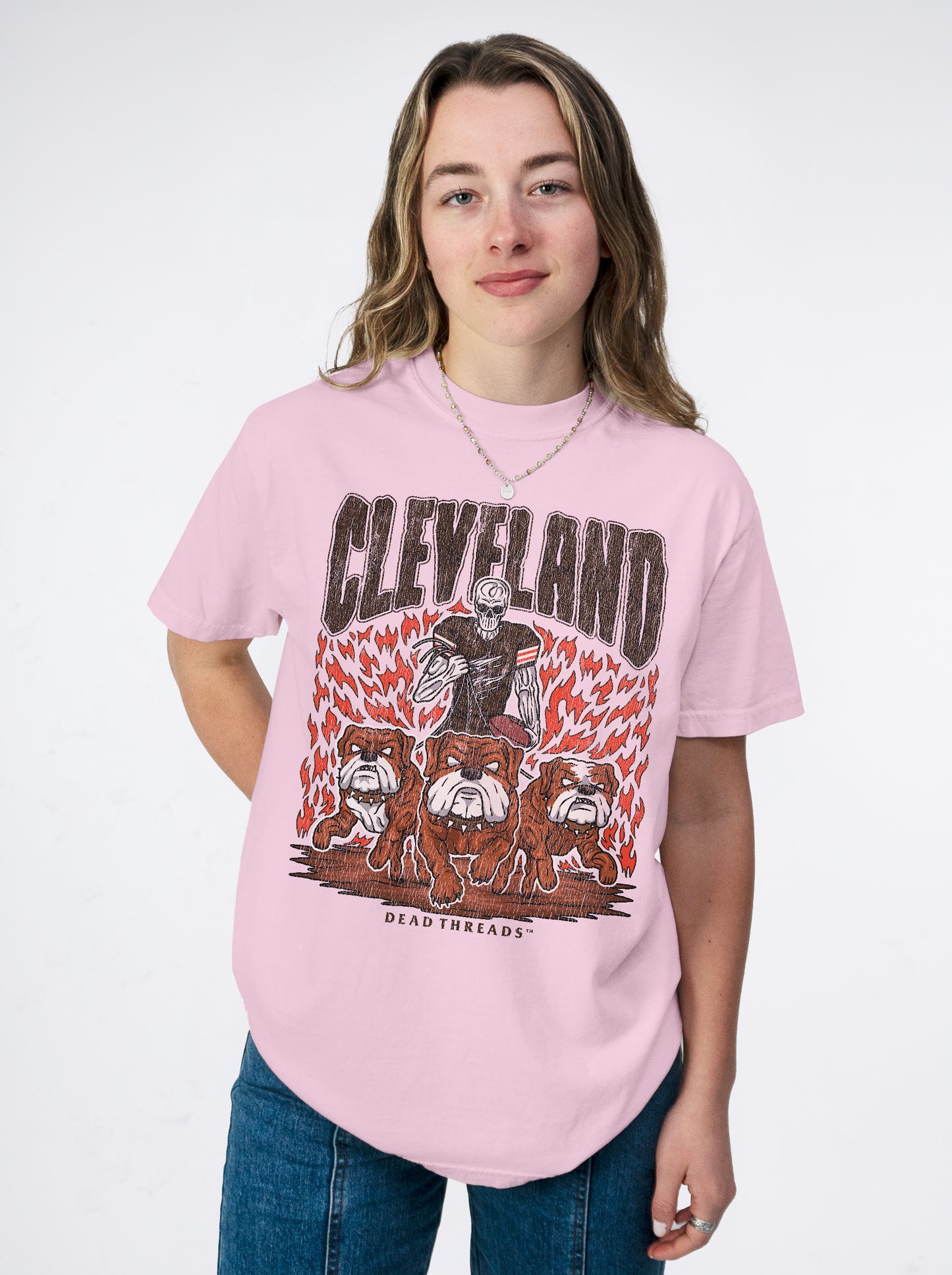 CLEVELAND FOOTBALL v1 - PINK