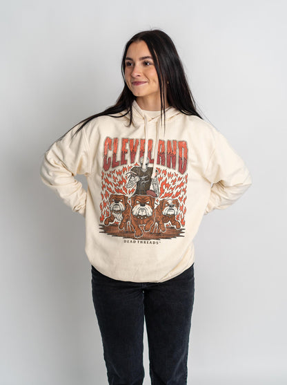 CLEVELAND FOOTBALL - LIGHTWEIGHT HOODIE