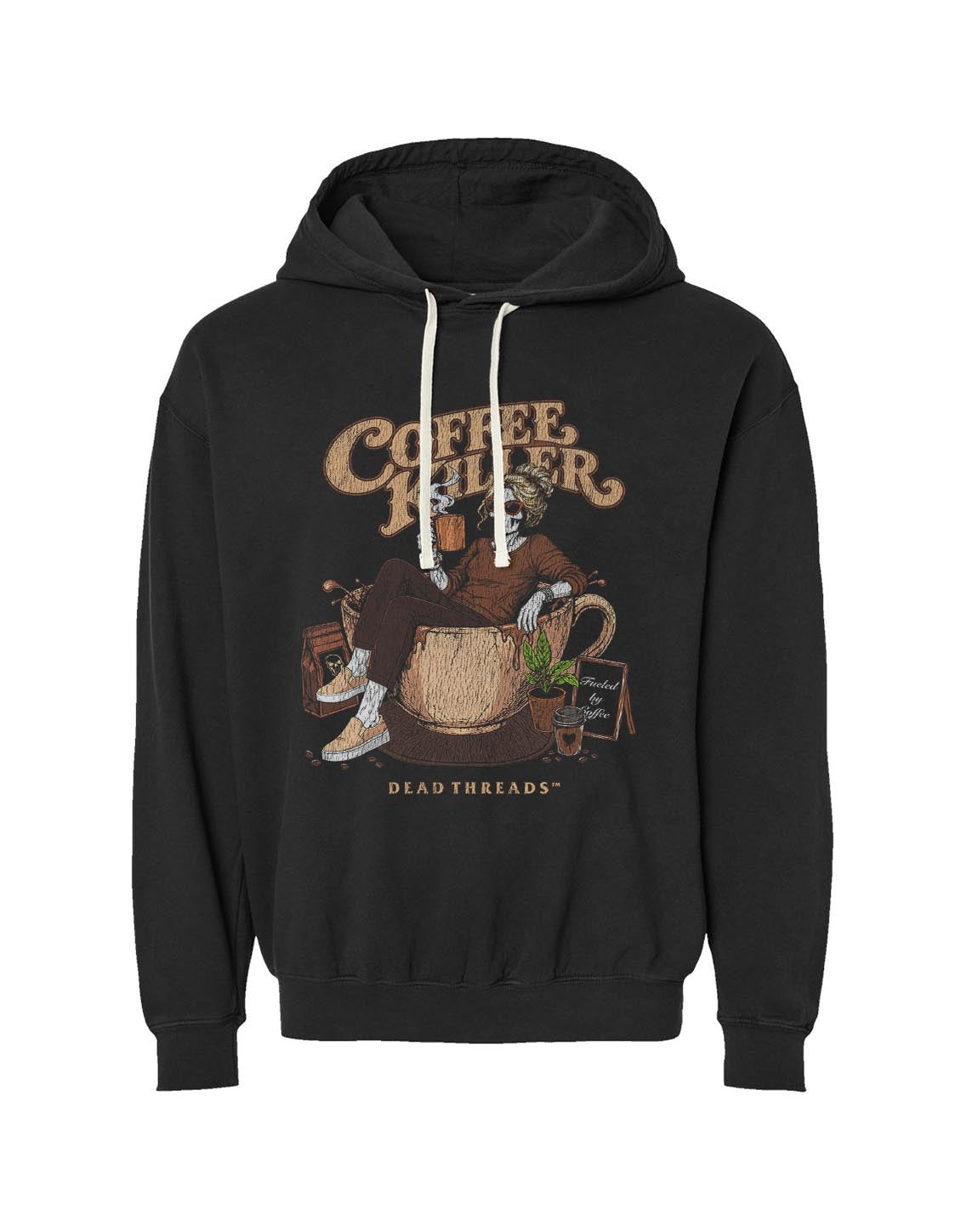 COFFEE KILLER - LIGHTWEIGHT HOODIE