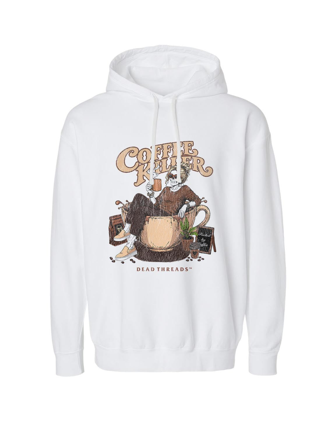COFFEE KILLER - LIGHTWEIGHT HOODIE