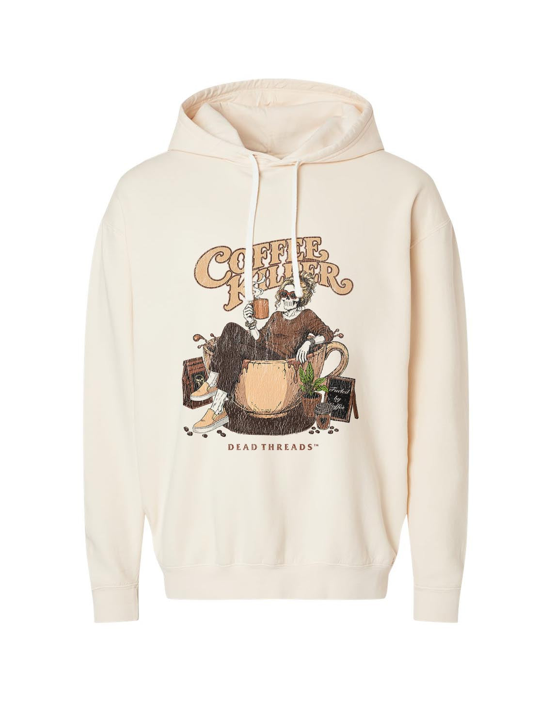 COFFEE KILLER - LIGHTWEIGHT HOODIE