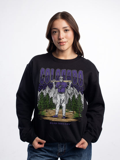 COLORADO BASEBALL CREWNECK SWEATSHIRT