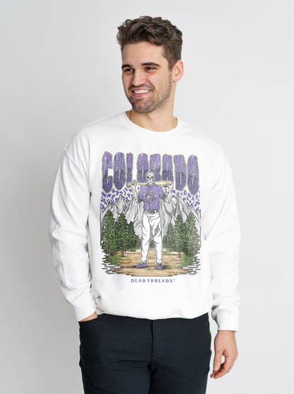 COLORADO BASEBALL CREWNECK SWEATSHIRT