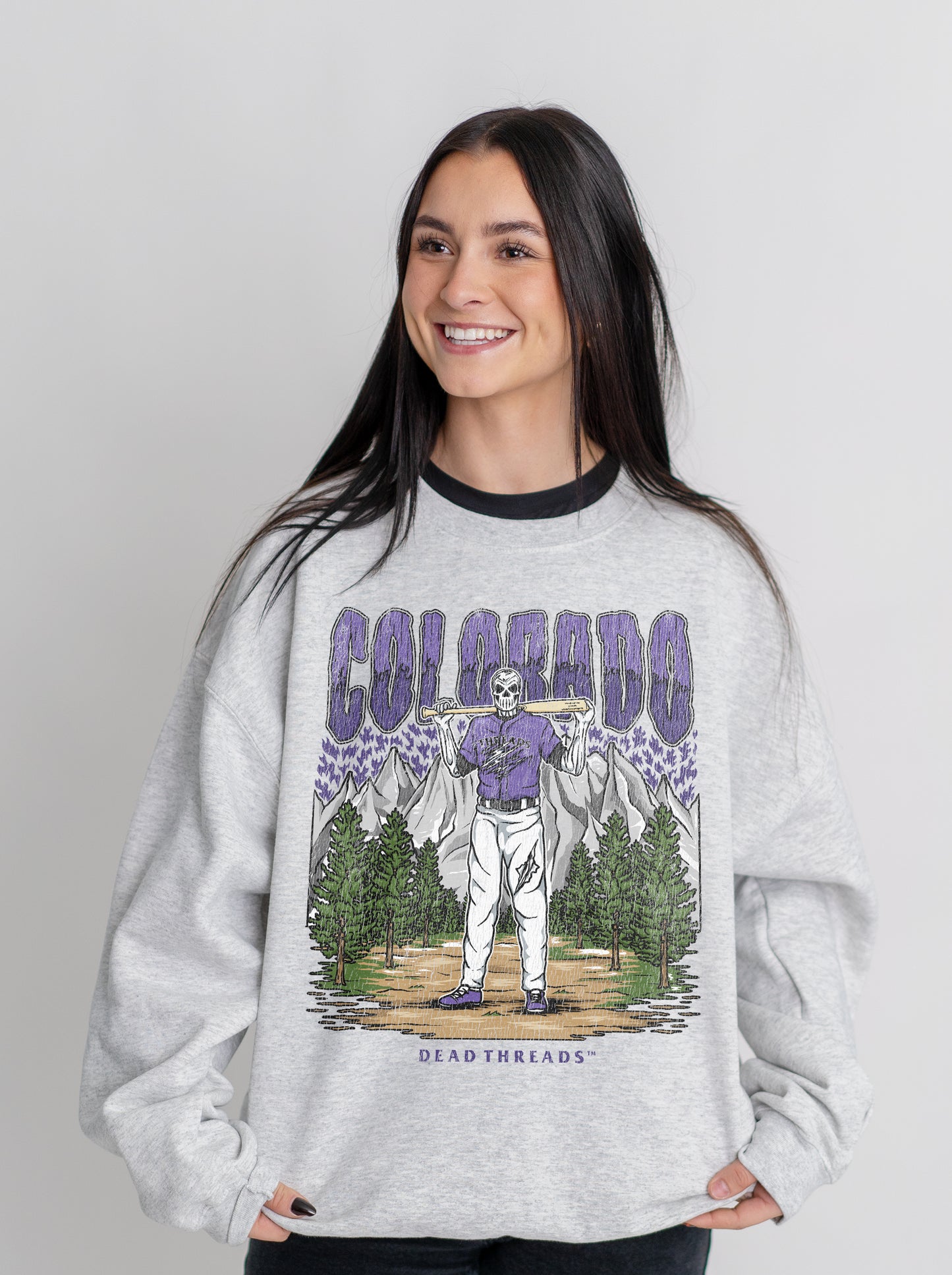 COLORADO BASEBALL CREWNECK SWEATSHIRT