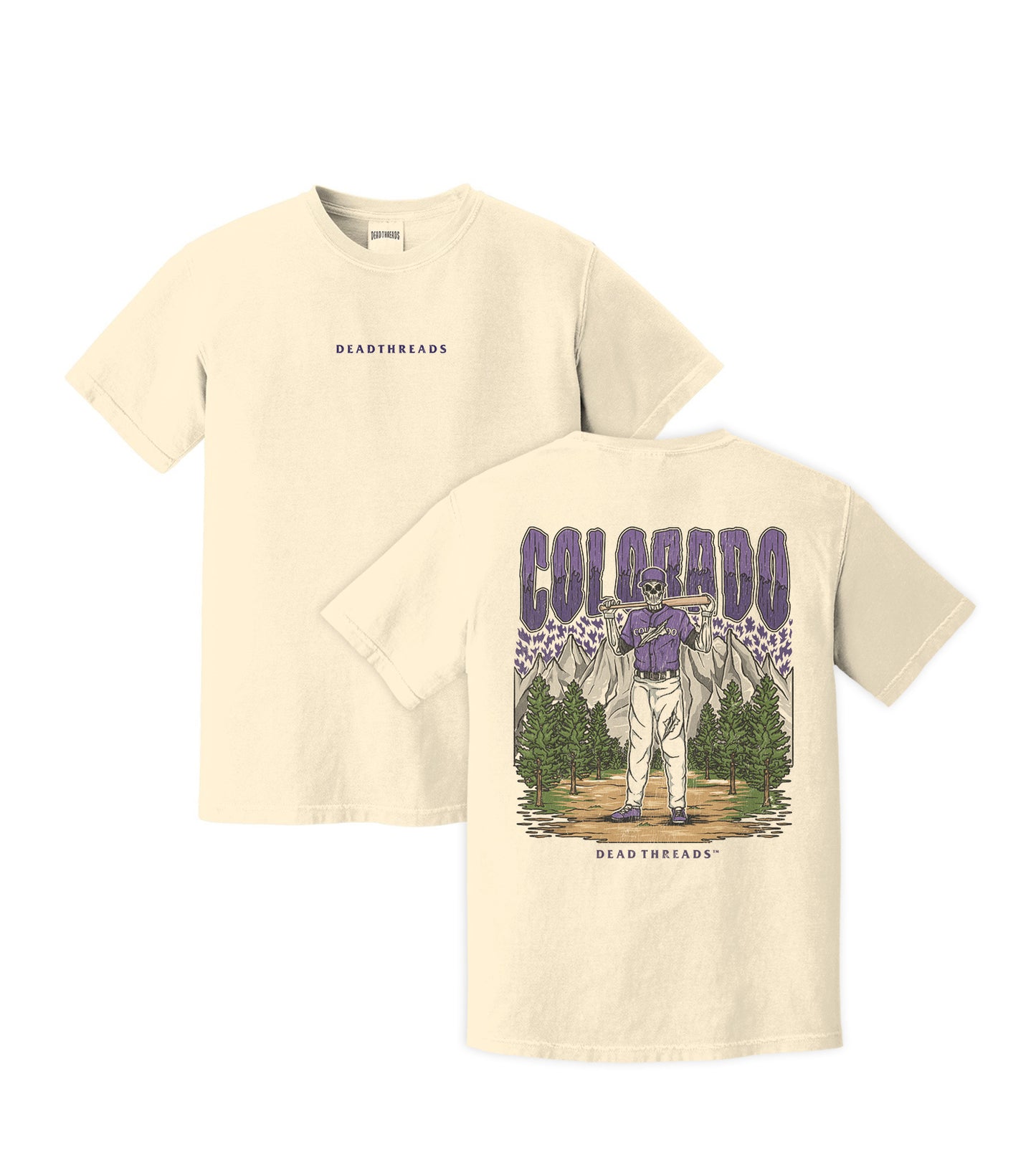 COLORADO BASEBALL - “DT ESSENTIAL" PREMIUM T-SHIRT