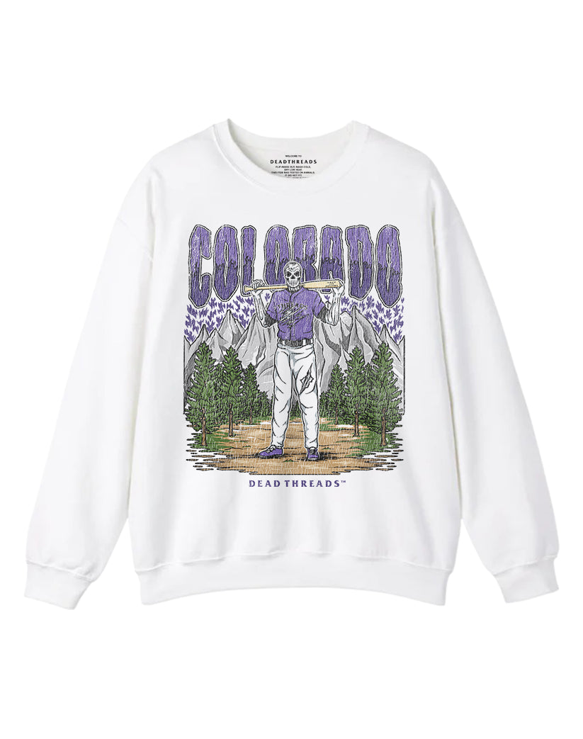 COLORADO BASEBALL CREWNECK SWEATSHIRT