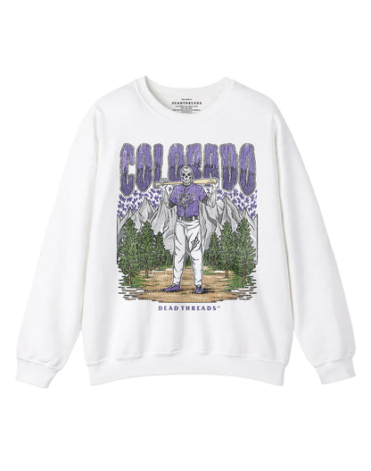 COLORADO BASEBALL CREWNECK SWEATSHIRT