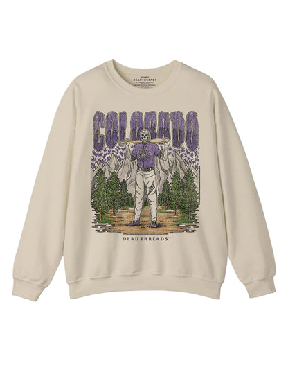 COLORADO BASEBALL CREWNECK SWEATSHIRT