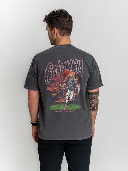 COLUMBIA FOOTBALL - “3 SKULL” PREMIUM T-SHIRT
