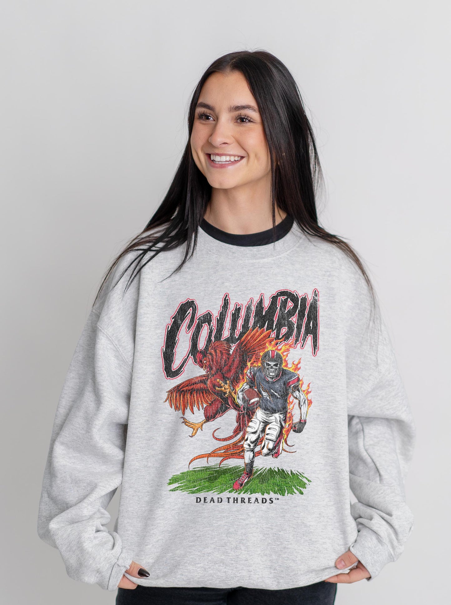 COLUMBIA FOOTBALL CREWNECK SWEATSHIRT