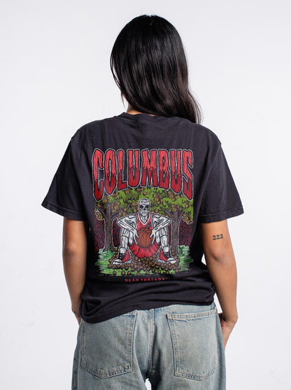 COLUMBUS BASKETBALL - “3 SKULL” PREMIUM T-SHIRT