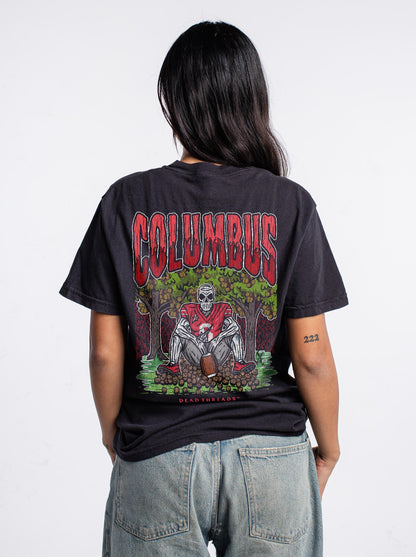 COLUMBUS FOOTBALL - “3 SKULL” PREMIUM T-SHIRT