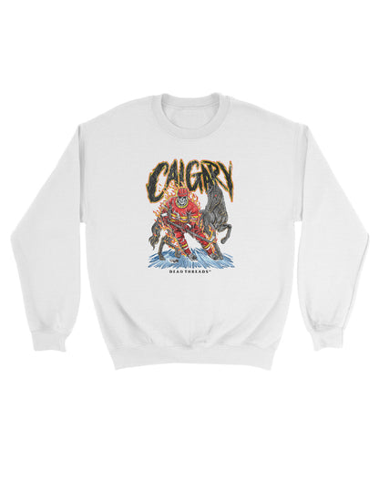 CALGARY HOCKEY KIDS CREWNECK SWEATSHIRT