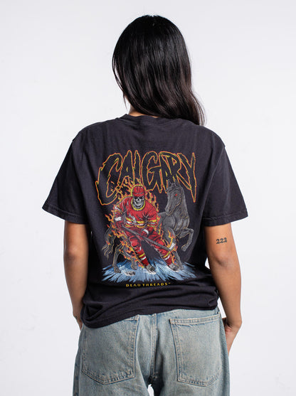 CALGARY HOCKEY - “3 SKULL” PREMIUM T-SHIRT