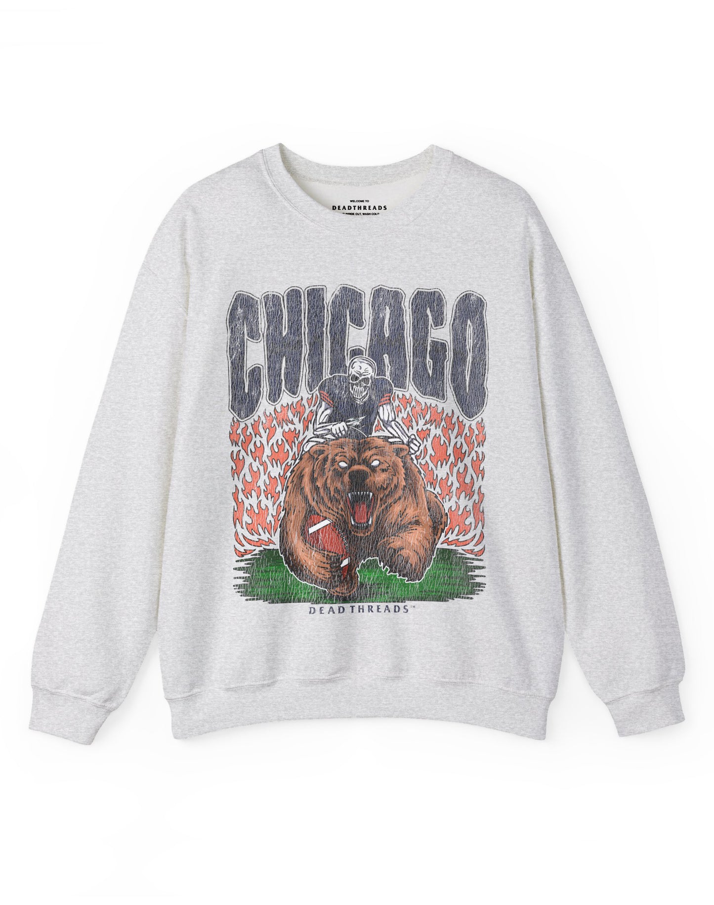 CHICAGO FOOTBALL v1 CREWNECK SWEATSHIRT