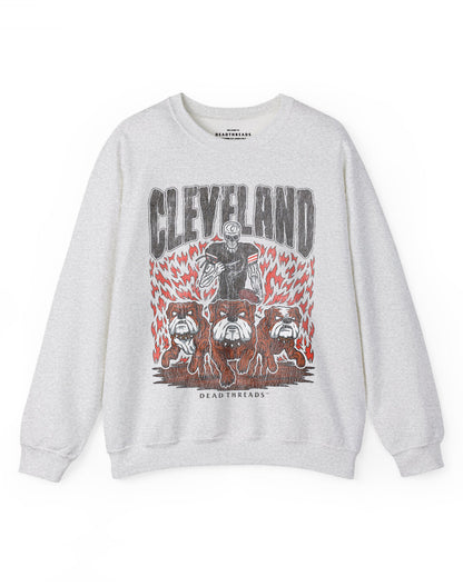 CLEVELAND FOOTBALL v1 CREWNECK SWEATSHIRT